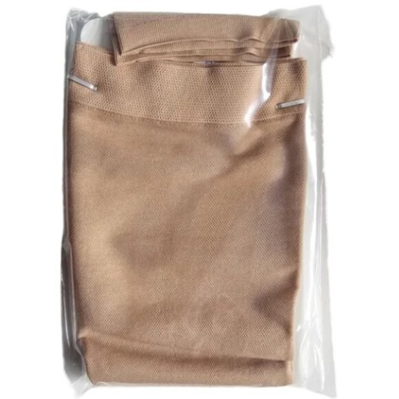Sigvaris Jarret tan 902 calf slip-on medical compression stockings size L NWT - Picture 3 of 5